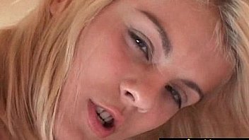 Long white dick roughly fucks her pink pussy 11