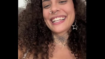 Petite brunette latina rough fucked in pov deepthroat gagging cowgirl riding missionary cum on tits