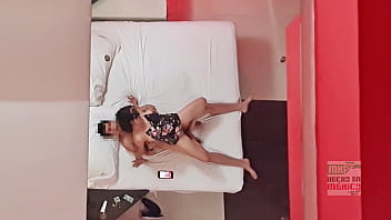 Cámara escondida pov techo show cuckold esposa regia follando frente a su marido 2