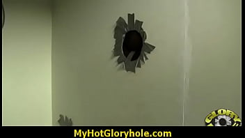 White milf sucking and licking a black cock 2