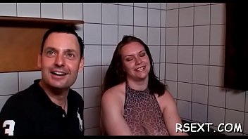 Sexy chick gets fingered hard