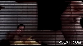 Sexy chick gets fingered hard