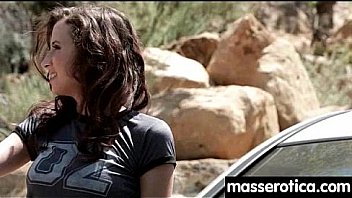 Gorgeous masseuse explores the body of a sexy lesbian beauty 18