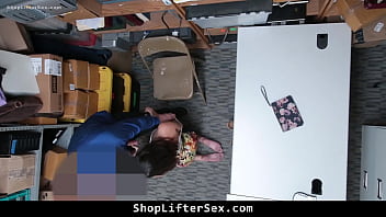 Police and father of the suspect were called shopliftersex