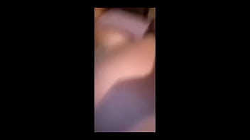 Black chick plays with vibrator