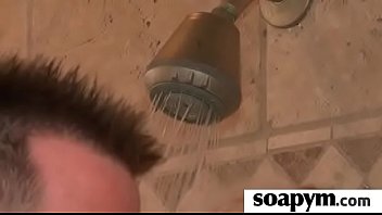 Hot babe soapy shower time 5