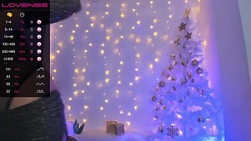 She masturbates in lingerie slowly stripping it off each piece revealing more of her act