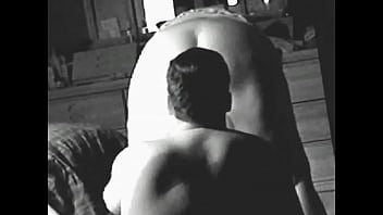 Handcuffed to sawhorse and toy fucked