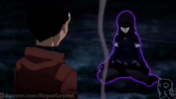 Raven lets damian fuck her feet Raven lets damian fuck her feet