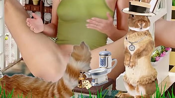 Alice in wonderland giant in the house true story