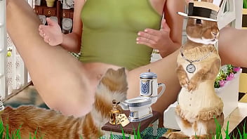 Alice in wonderland giant in the house true story