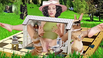 Alice in wonderland giant in the house true story