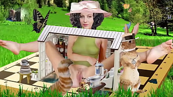 Alice in wonderland giant in the house true story