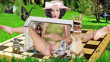 Alice in wonderland giant in the house true story