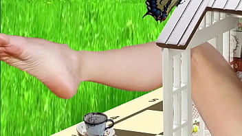 Alice in wonderland giant in the house true story