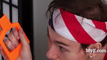 Home grown buns on your face step son isnt this what you were hoping for