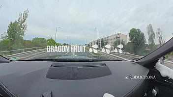 Unbelivable squirt piss and wetting of a teenager in my car