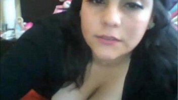 Pretty arab blowing dildo