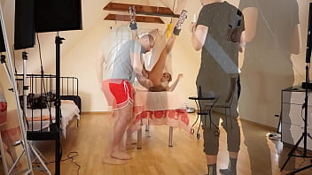 Behind the scenes hard fisting sweet monika fox in suspension