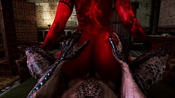 Succubi's ass gets fucked hard