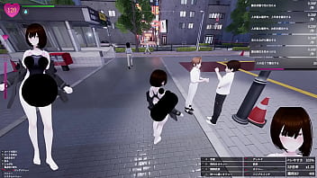 二人で話し込むのに集中してる人たちに、 けっこうおし〇こかけちゃったｗ