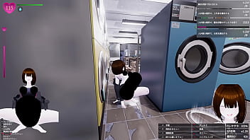 二人で話し込むのに集中してる人たちに、 けっこうおし〇こかけちゃったｗ