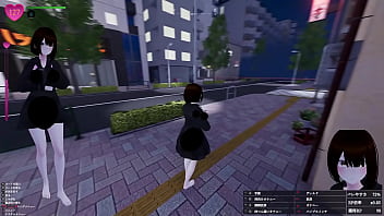 二人で話し込むのに集中してる人たちに、 けっこうおし〇こかけちゃったｗ