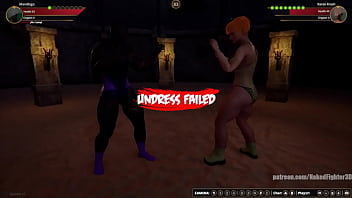 Mandingo vs karen nf3d mixed kinky combat