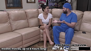 Freshman gets mandatory hitachi orgasm alix avery