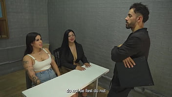 Two horny latin girls offer me a threesome in exchange for their freedom pov big tits