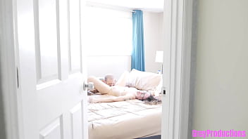 Fucking my assistant while my step son watches