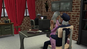 Booked into the police station