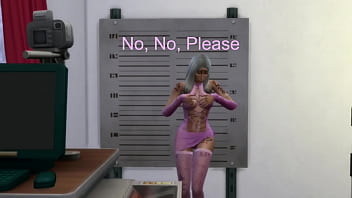 Booked into the police station Booked into the police station