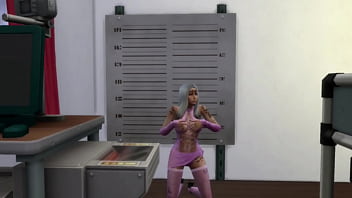 Booked into the police station