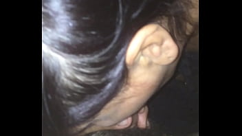 Blowing a load in my girl mouth and making her happy