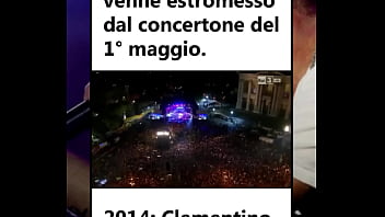 Quando clementini omaggiò fibra al concertone del 1° maggio