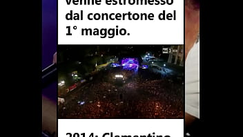 Quando clementini omaggiò fibra al concertone del 1° maggio