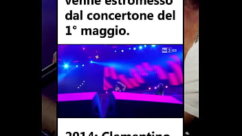 Quando clementini omaggiò fibra al concertone del 1° maggio