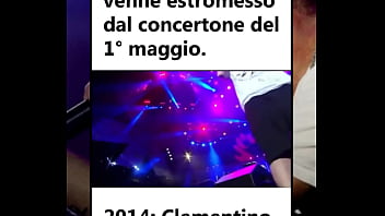 Quando clementini omaggiò fibra al concertone del 1° maggio
