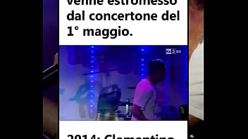 Quando clementini omaggiò fibra al concertone del 1° maggio