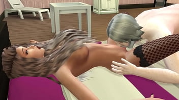 Old guy fucks young girl and makes her orgasm