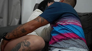 Free sexy chubby girl has sex with 2 studs for the first time huge cumload on face