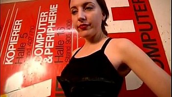 Hot girl putting on her stockings