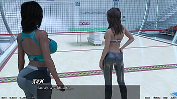 Stranded in space #138 petite brunette can't stop looking at busty milfs tits