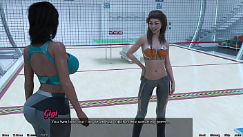 Stranded in space #138 petite brunette can't stop looking at busty milfs tits