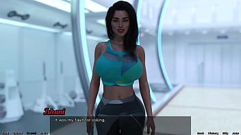 Stranded in space #138 petite brunette can't stop looking at busty milfs tits