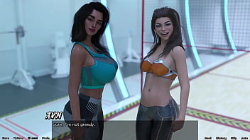 Stranded in space #138 petite brunette can't stop looking at busty milfs tits