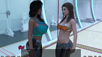 Stranded in space #138 petite brunette can't stop looking at busty milfs tits