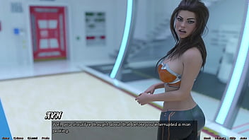 Stranded in space #138 petite brunette can't stop looking at busty milfs tits