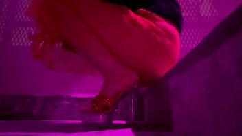 European stepmom artemisia love hot solo outdoor high heels fetish